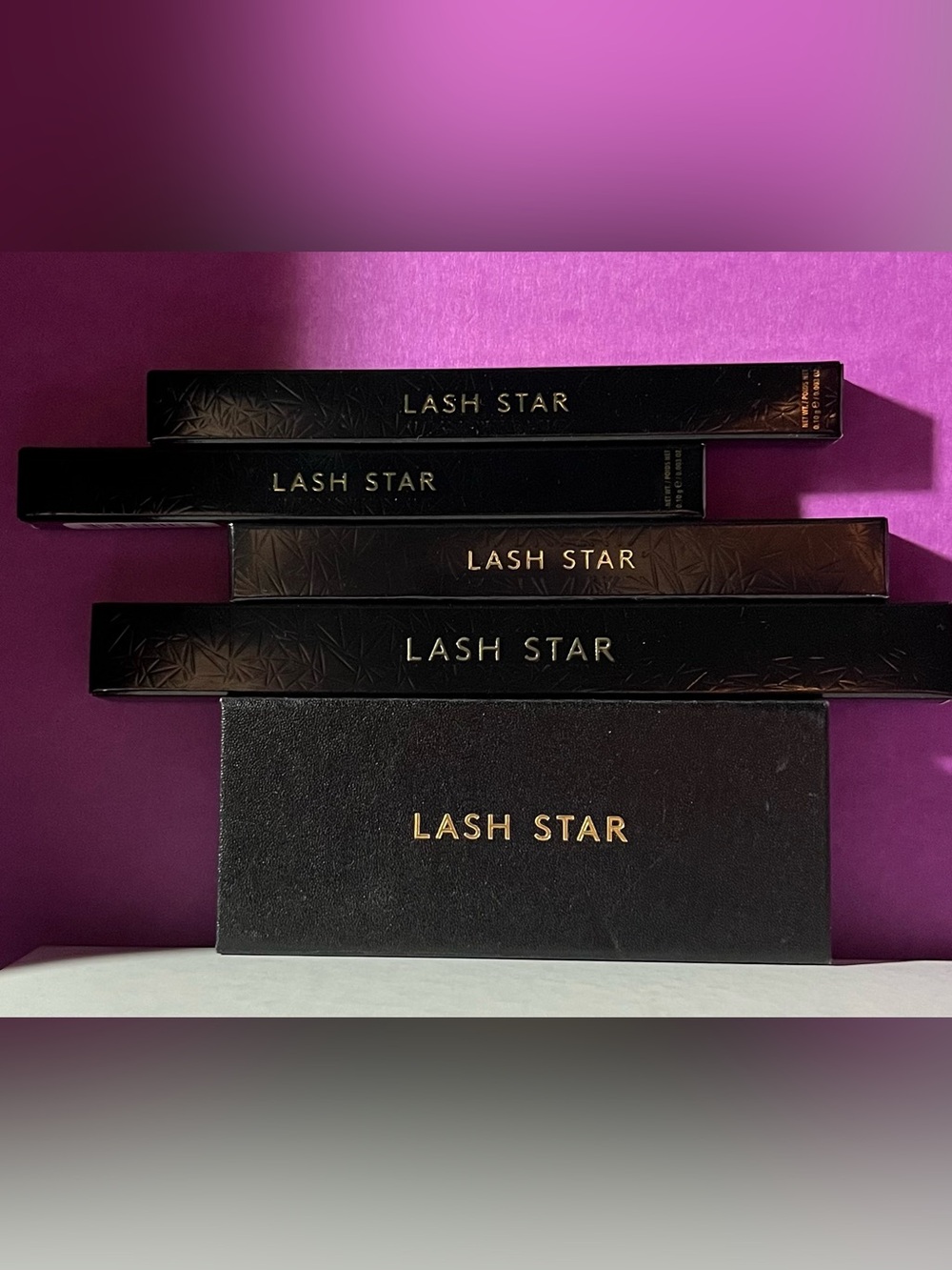 LASH STAR - False Eyelash set (NWOT) 5 pieces